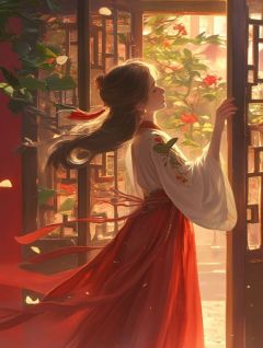 萱草照夜白